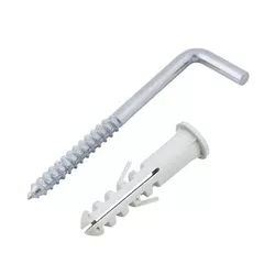 Escapula em L 06 C/100 Pçs C/Bucha Fartek 6503 - Santec