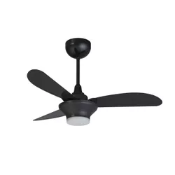 Ventilador Teto Mistral Led Preto 14664 Ventisol Bivolt - Santec
