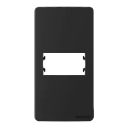 Placa com Suporte Sleek apra Condulete 1' pol Preta Margiriu... - Santec