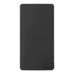 Placa Suporte Sleek Condulete 1 pol Cega Preta Margirius 218... - Santec