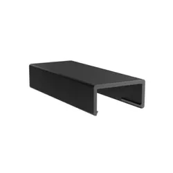 Luva para Canaleta Sistema X 20×10mm Preta com 2 Unid Margir... - Santec