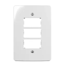 Placa Renova 4X2 3 Postos Horizontais Margirius 21301 - Santec