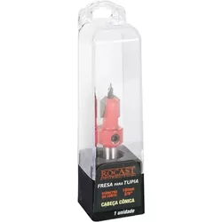 Fresa para Tupia Cabeça Cônica 10mm Rocast 910016 - Santec
