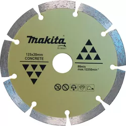 Disco Diamantado 125mm x 20mm Segmentado D-38261 Makita - Santec