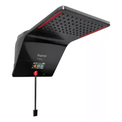 Ducha Chuveiro Eletrônico Zagonel Ducali Premium Preto 220V ... - Santec