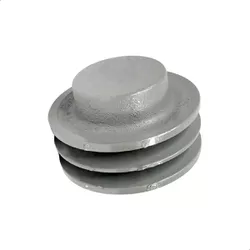 Polia de Ferro Fundido 75mm com 2 Canais B - Mademil - Santec