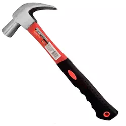Martelo Unha 27mm com Cabo de Fibra Emborrachado MTX 1040855 - Santec