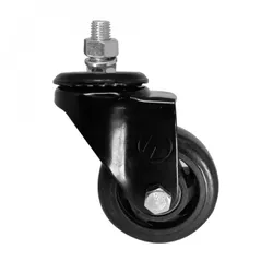 Rodizio Giratório Espiga 312 Preto A09430-GR - Santec