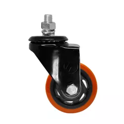 Rodizio Giratório Espiga 312 Laranja A09130-GR - Santec