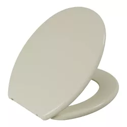 Assento Sanitário Oval Anatômico Astra Bege 8 - Santec