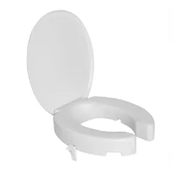 Assento Sanitário Elevado 7cm com Trava TAE7T/T*BR1 Branco - Santec