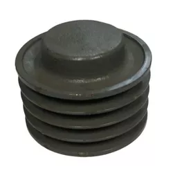 Polia de Ferro Fundido 130mm com 4 Canais B - Mademil - Santec