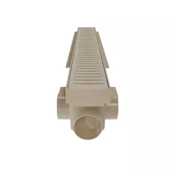 Ralo Linear com Tampa Vazada 50cm Bege Astra - Santec