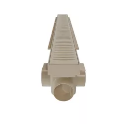 Ralo Linear com Tampa Vazada 70 cm Bege Astra - Santec