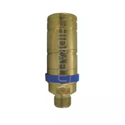 Engate Rápido Hidráulico 1/2'' - Rosca Macho M22 2600-Mf Hal... - Santec