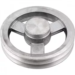 Polia de Alumínio 140mm com 2 Canais B Alucal - Santec