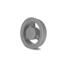 Polia de Ferro Fundido 280mm com 2 Canais A - Mademil - Santec