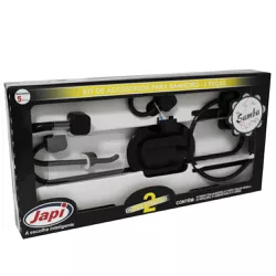 Kit de acessórios para banheiro Samba quadrado 5 peças preto... - Santec
