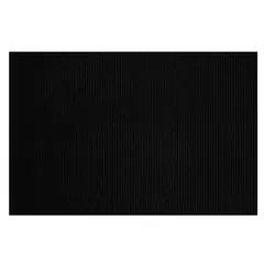 Tapete Antiderrapante Tropical 65cm Preto Kapazi - Santec