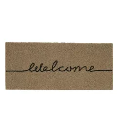 Capacho Vinil Long Welcome 30cm x 70cm Kapazi - Santec