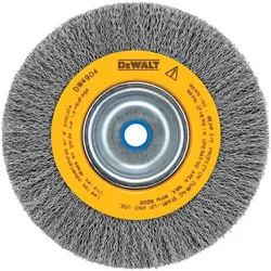 Escova De Aço Circular De Aço Carbono 6 X 1'' Pol Dw4905 - Santec
