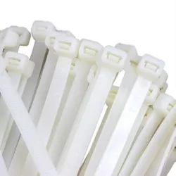 Abraçadeira de Nylon 7,6 x 400mm Natural com 50 Peças Fertak... - Santec