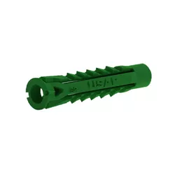Bucha Plastica Verde 12mm TBI com 25 Unidades - Santec