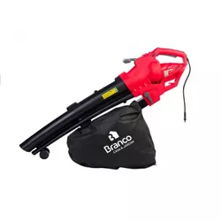 Soprador e Aspirador de Folhas Elétrico BSA800C Branco 90328... - Santec