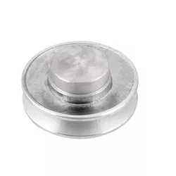 Polia de Alumínio 100mm com 1 Canal B Alucal - Santec