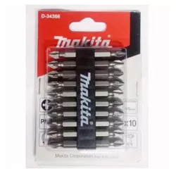KIT DE BITS PH2 x 65mm c/ 10 PEÇAS D-34366 - Santec