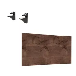 Prancha de Aglomerado Cor Chocolate 60 x 25cm com Suporte Br... - Santec