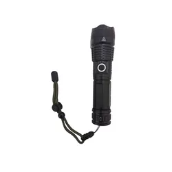 Lanterna Tática Recarregável 18000 Lumens 26650 Omega - Santec