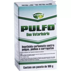 Inseticida Pulfo Anti Pulgas e Carrapatos 100gr - Santec