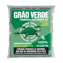 Formicida Granulado Grão Verde 500gr Dipil - Santec