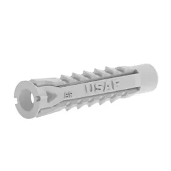 Bucha Plástica U-TBI Branca 10mm com 500 Unidades - Santec