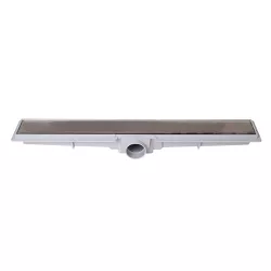Ralo Linear com Grelha Inox 100cm Estrela 1447 - Santec