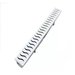 Ralo Plástico Branco Com Coletor 6 x 50cm Modular - Santec