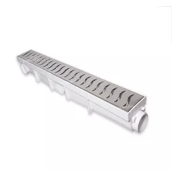 Ralo Inox Com Coletor 6 x 50cm Modular - Santec