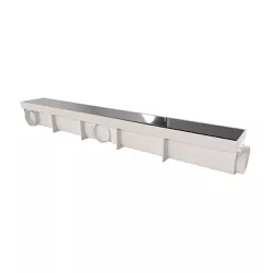 Ralo Inox Luxo Com coletor 6 x 50cm Modular - Santec