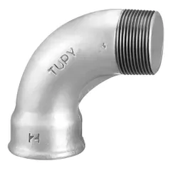 Curva 90° Galvanizada Macho Fêmea 1'' Tupy - Santec