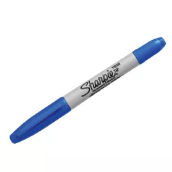 Marcador Ponta Dupla Twin Azul Sharpie 1805637 - Santec