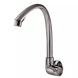 Torneira Plástica Cozinha Parede Bica Alta Oxidado Tigre 300... - Santec