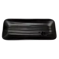 Travessa Retangular Oriental Borda Oval 27,5cm x 11,5cm Linh... - Santec