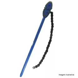 Chave De Corrente 8'' Para Canos 4Ip Eda - Santec