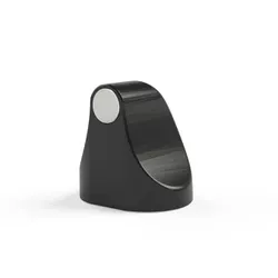 Fixador Magnético Preto Brilhante para Porta Comfort Door - Santec