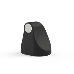 Fixador Magnético Preto Fosco para Porta Comfort Door - Santec