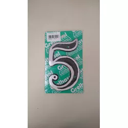 Numero Residencial em Aluminio - Nº5 Grelhasol - Santec