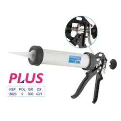 Pistola Fechada Para Aplicar Silicone 3623 Lotus - Santec