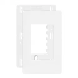 Placa 4 X 2 Com 3 Postos Branco C/ Suporte Linha Infiniti Ma... - Santec