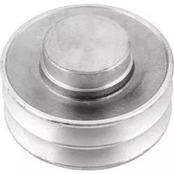 Polia de Alumínio 130mm com 2 Canais A Alucal - Santec